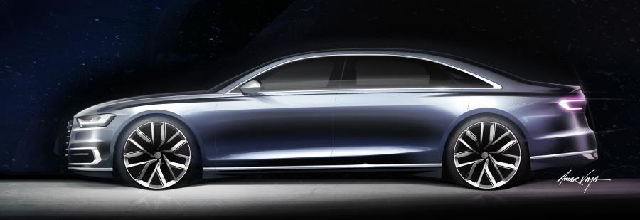 Эскиз Audi A8 50 TDI Quattro (D5) 2017 года  (WW) (фото 84 из 89)